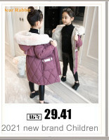 Dziewczęce kurtki jesienne i zimowe w stylu Plaid, średnich i długich modeli, dla dziewczyn, wełniane płaszcze w modnym dziecięcym wzorze Lamb - Wianko - 74