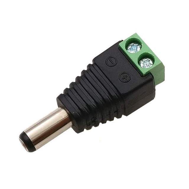 Złącze DC 2.1*5.5mm - 1 szt. kobieta + 1 szt. mężczyzna: adapter gniazda Jack z kablem - Wianko - 22