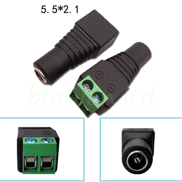 Złącze DC 2.1*5.5mm - 1 szt. kobieta + 1 szt. mężczyzna: adapter gniazda Jack z kablem - Wianko - 20