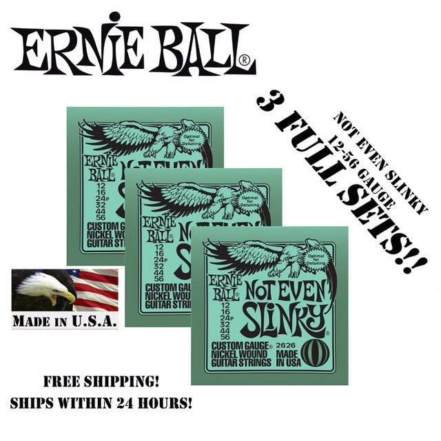 Ernie Ball 2627 Nickel Beefy Slinky Drop Tuning - 10 paczek, struny do gitary elektrycznej rany, .011 - .054 - Wianko - 8