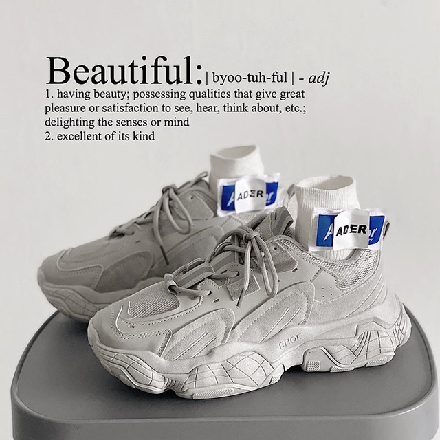Damskie buty wulkanizowane platformy zasznurowane Chunky Sneakers, rozmiary 35-44, wiosenna moda, wygodne obuwie na co dzień - Wianko - 26