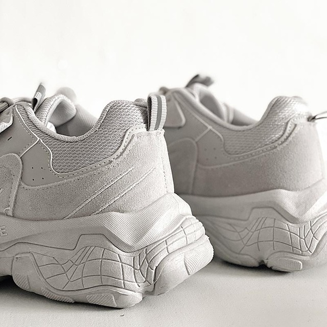 Damskie buty wulkanizowane platformy zasznurowane Chunky Sneakers, rozmiary 35-44, wiosenna moda, wygodne obuwie na co dzień - Wianko - 16