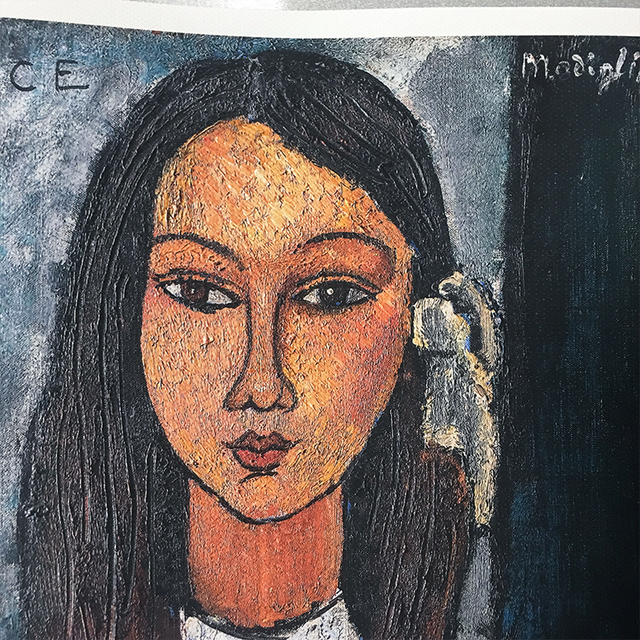 Amedeo Modigliani - Portret Alice Cross Girl | Obraz olejny na płótnie | Dekoracja do salonu - Wianko - 5