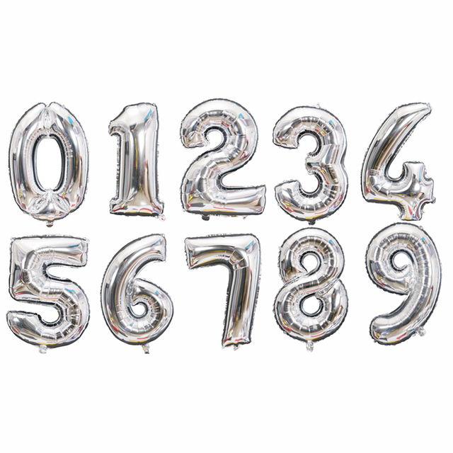Balon foliowy cyfrowy 32 cal, idealny na Baby Shower, urodziny i dekorację przyjęcia ślubnego - Wianko - 15