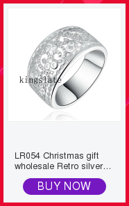 Kolczyki zapięcie typu sztyft, charms kolor srebrny, retro, dla kobiet, okrągłe, biżuteria - najlepszy prezent na Boże Narodzenie, niska cena LE024 - Wianko - 4