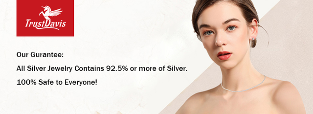Kolczyki Sterling Silver Sweet Daisies TrustDavis dla kobiet – moda koreańska, długie linie uszne, elegancka biżuteria na imprezę (DA2430) - Wianko - 1