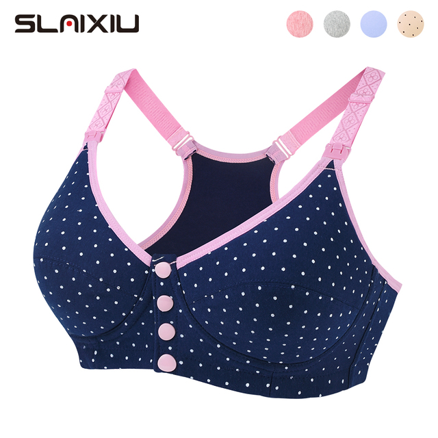 Biustonosze do karmienia piersią SLAIXIU - zestaw zawierający majtki i stanik ciążowy oraz do karmienia dla kobiet - Wianko - 4