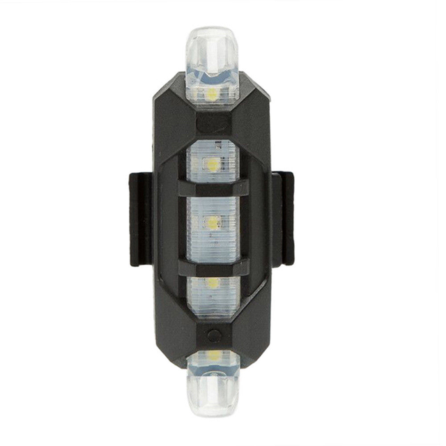 Ostrzegawcza tylna lampa rowerowa z 5 diodami LED i zasilaniem USB - Wianko - 21
