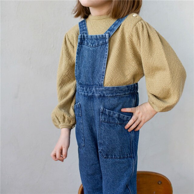 Bufiasty sweter EnkeliBB Soor Ploom dla dziewczynki, w stylu vintage z wiosennymi rękawami - jakość top, marka design - Wianko - 5