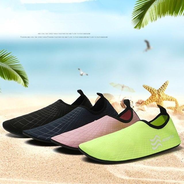 Nowe unisex sportowe buty do wody - szybkie wysychanie, brodzenie, pływanie, surfing - delikatne dno - Wianko - 33