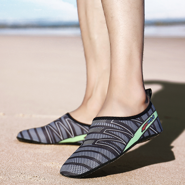 Nowe unisex sportowe buty do wody - szybkie wysychanie, brodzenie, pływanie, surfing - delikatne dno - Wianko - 9