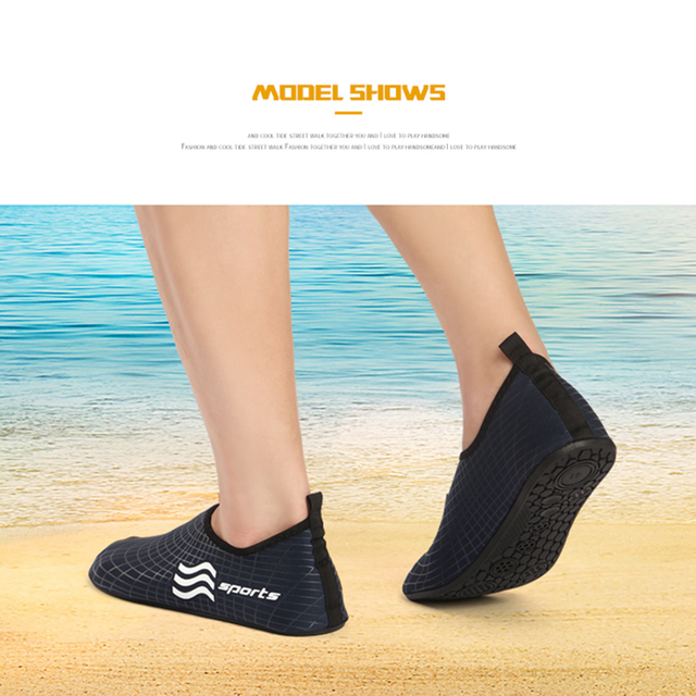 Nowe unisex sportowe buty do wody - szybkie wysychanie, brodzenie, pływanie, surfing - delikatne dno - Wianko - 34