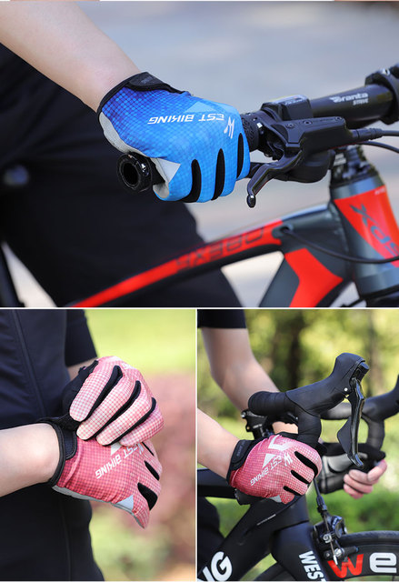 Rękawiczki rowerowe West Biking letnie unisex MTB i drogowe motocykl Running Fitness rękawice rowerowe oddychające - Wianko - 10