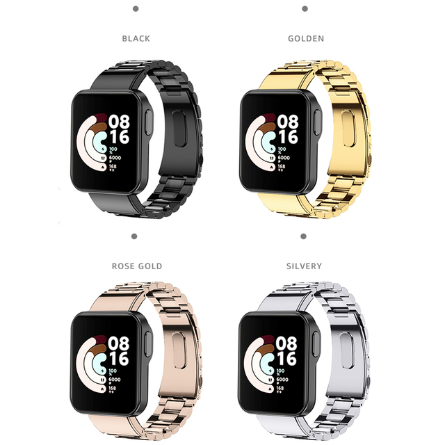 Pasek z stali nierdzewnej do zegarka Xiaomi Mi Lite/Redmi - metalowa wymienna bransoleta na rękę - Wianko - 1
