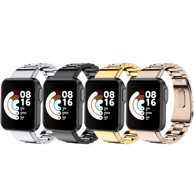 Pasek z stali nierdzewnej do zegarka Xiaomi Mi Lite/Redmi - metalowa wymienna bransoleta na rękę - Wianko - 2