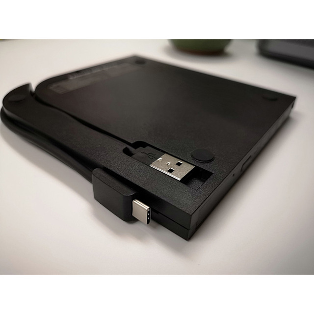 Zewnętrzny napęd Blu-Ray (4K) USB i type-c dla MacBook / Ultrabook / Netbook - Wianko - 7