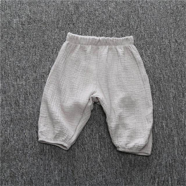 Dziewczynki Bloomer - Bawełniane spodnie letnie (szorty) z szerokimi nogawkami - Wianko - 5