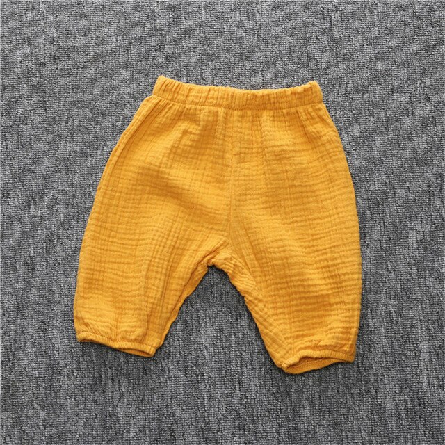 Dziewczynki Bloomer - Bawełniane spodnie letnie (szorty) z szerokimi nogawkami - Wianko - 7