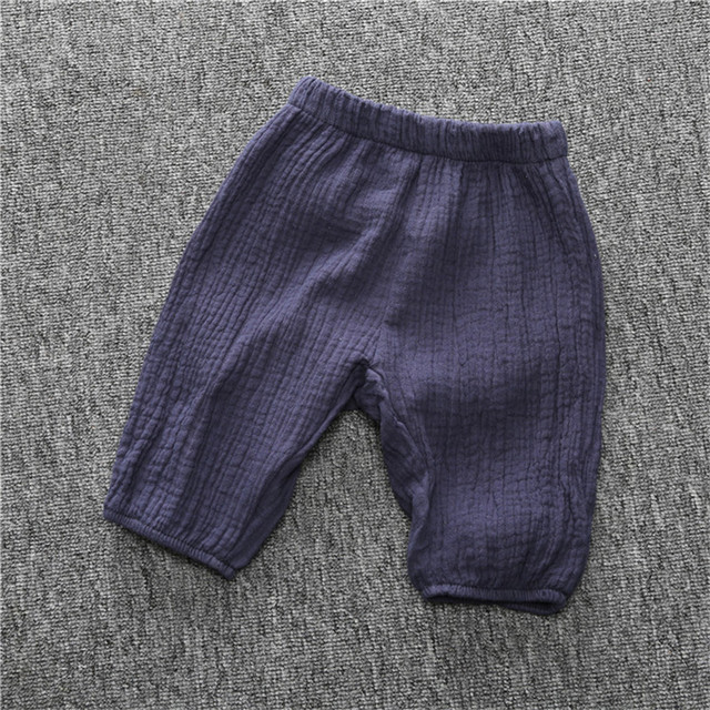 Dziewczynki Bloomer - Bawełniane spodnie letnie (szorty) z szerokimi nogawkami - Wianko - 6
