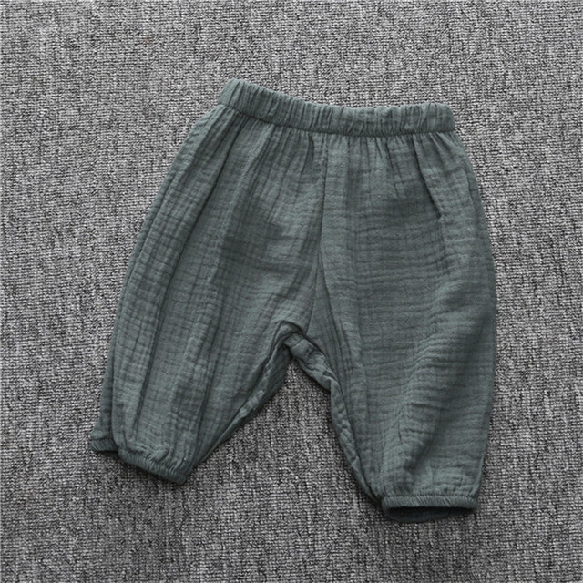 Dziewczynki Bloomer - Bawełniane spodnie letnie (szorty) z szerokimi nogawkami - Wianko - 9