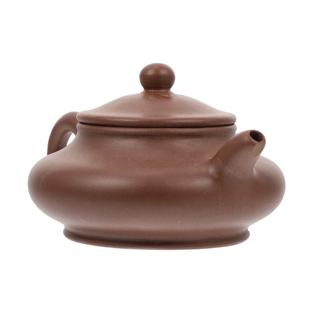 Czajnik do herbaty praktyczny i estetyczny - fioletowy piaski/błoto pół ręczny z zestawem herbaty - Wianko - 5