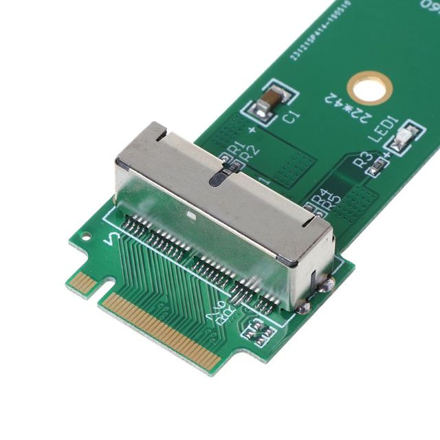 Adapter karty dyskowej M.2 Key M do MacBook Air Pro 12, obsługujący 16-pinowy SSD PCIe – akcesorium komputerowe - Wianko - 6
