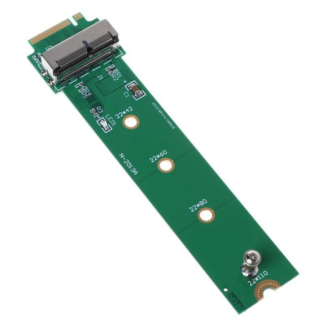 Adapter karty dyskowej M.2 Key M do MacBook Air Pro 12, obsługujący 16-pinowy SSD PCIe – akcesorium komputerowe - Wianko - 3