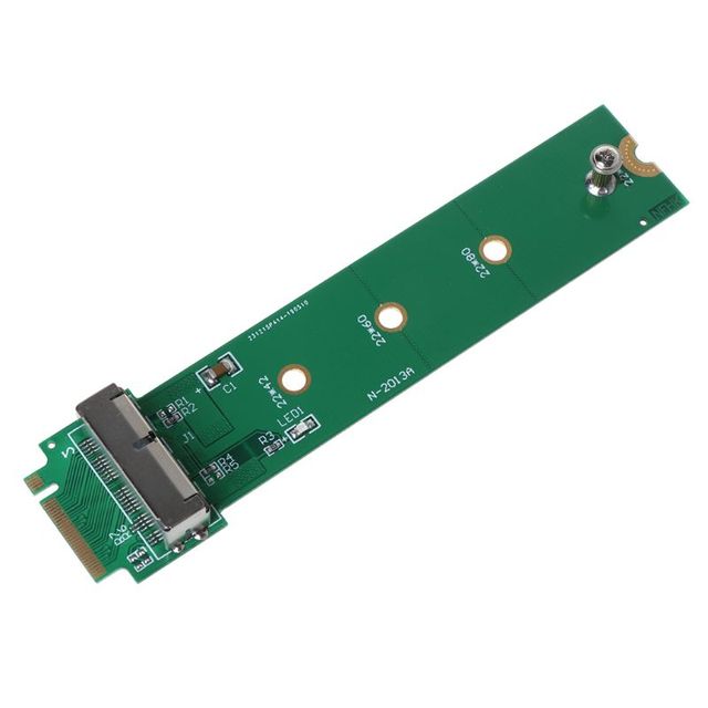 Adapter karty dyskowej M.2 Key M do MacBook Air Pro 12, obsługujący 16-pinowy SSD PCIe – akcesorium komputerowe - Wianko - 2