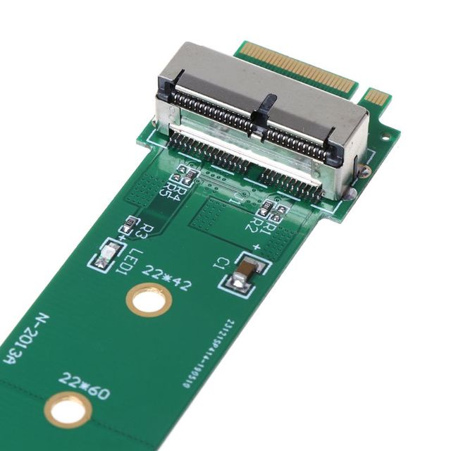 Adapter karty dyskowej M.2 Key M do MacBook Air Pro 12, obsługujący 16-pinowy SSD PCIe – akcesorium komputerowe - Wianko - 7
