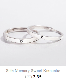 Elegancki, srebrny pierścień Mini palec 925 Sterling Silver - 1004 Resizable - Wianko - 9