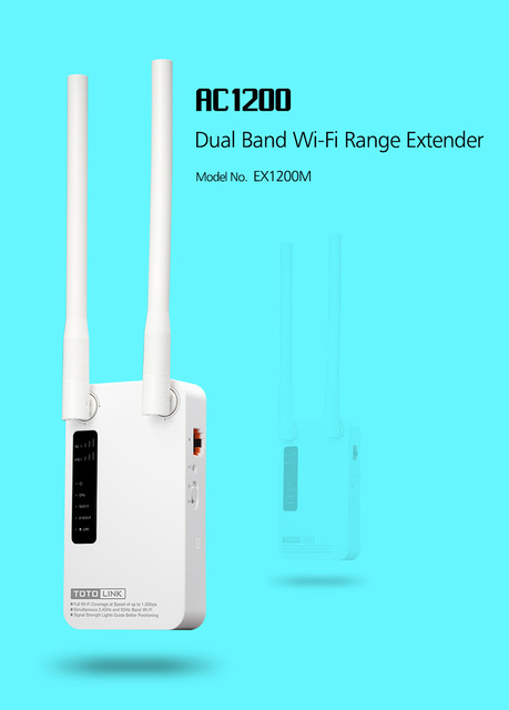 Bezprzewodowy wzmacniacz sygnału router, dwuzakresowy, 802.11ac Wi-Fi, 1200 mb/s – dla domu - Wianko - 10