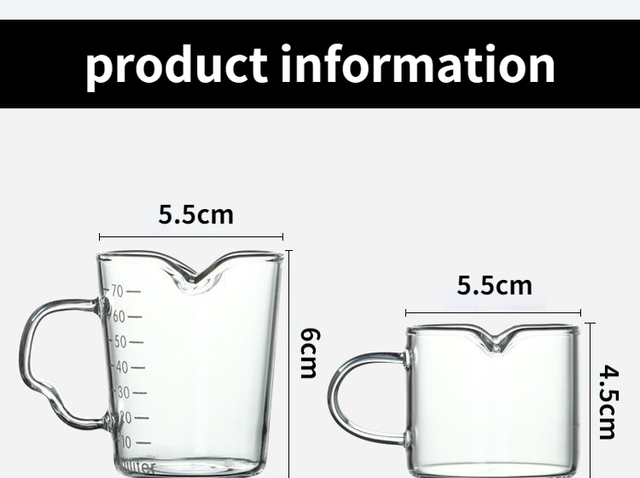 Dzbanek do mleka Twin z wylewką o pojemności 70 ml, 75 ml i 150 ml - Wianko - 4