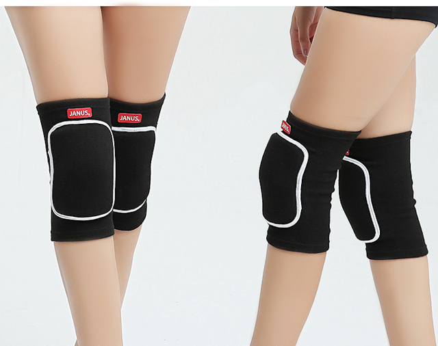 Ochraniacze kolan JA882 - elastyczne, oddychające, antykolizyjne, do siłowni i tańca - Wianko - 16