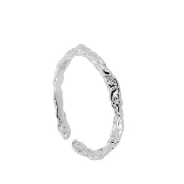 Regulowany pierścień ze srebra 925 Cner 100% - kobiecy, stylowy, wykwintny, luksusowy pierścień z cyrkonem CZ - biżuteria otwierająca się - Wianko - 4