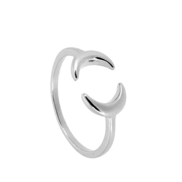 Regulowany pierścień ze srebra 925 Cner 100% - kobiecy, stylowy, wykwintny, luksusowy pierścień z cyrkonem CZ - biżuteria otwierająca się - Wianko - 6