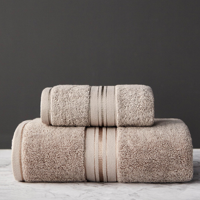 Zestaw luksusowych ręczników bawełnianych o dużych gabarytach, niezwykle miękkich i chłonnych, idealnych do kąpieli w domu, hotelu, saunie i podczas podróży - Wianko - 7