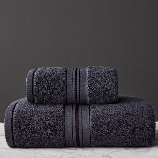 Zestaw luksusowych ręczników bawełnianych o dużych gabarytach, niezwykle miękkich i chłonnych, idealnych do kąpieli w domu, hotelu, saunie i podczas podróży - Wianko - 6