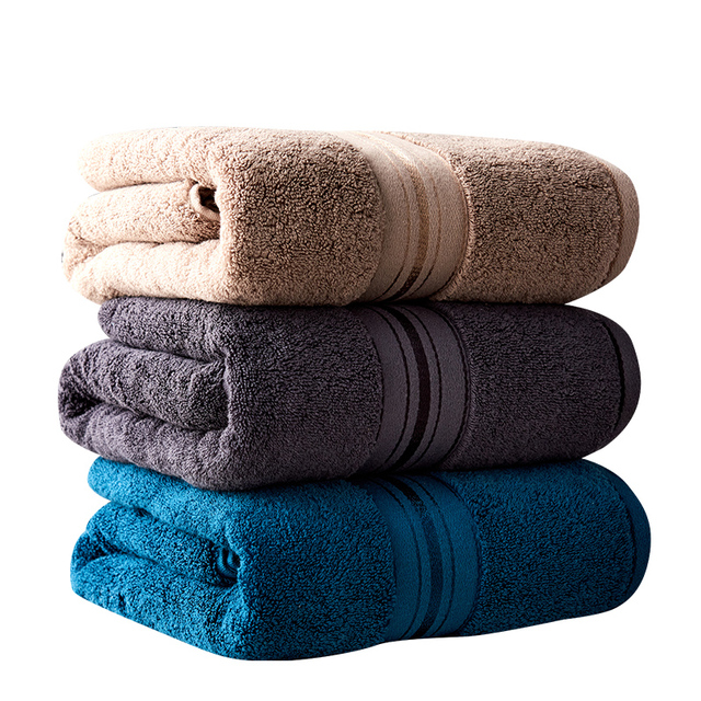 Zestaw luksusowych ręczników bawełnianych o dużych gabarytach, niezwykle miękkich i chłonnych, idealnych do kąpieli w domu, hotelu, saunie i podczas podróży - Wianko - 2