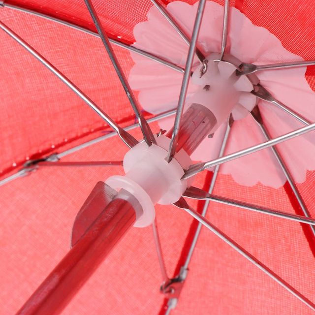 Kolorowy Mini parasol dla Blythe - akcesorium fotograficzne dla amerykańskiej lalki o długości 18 Cal - Wianko - 6