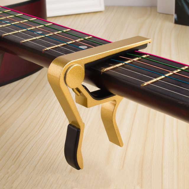 Zacisk klucz akustyczny do gitary z regulacją tonu, aluminium - 7 kolorów - Wianko - 13