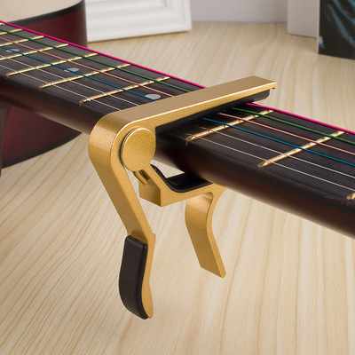 Zacisk klucz akustyczny do gitary z regulacją tonu, aluminium - 7 kolorów - Wianko - 2