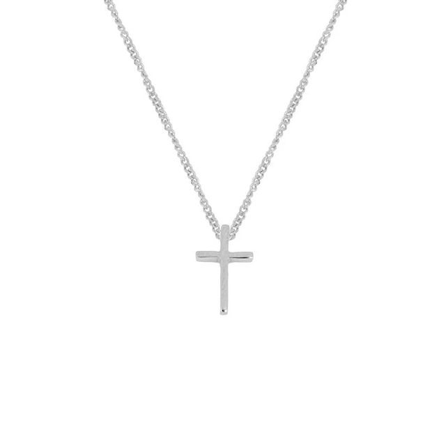 Naszyjnik łańcuszkowy CANNER Ins - stylowe, modny krzyż, 925 Sterling Silver - doskonałe biżuteria dla kobiet Choker naszyjniki Chain Collares - Wianko - 9
