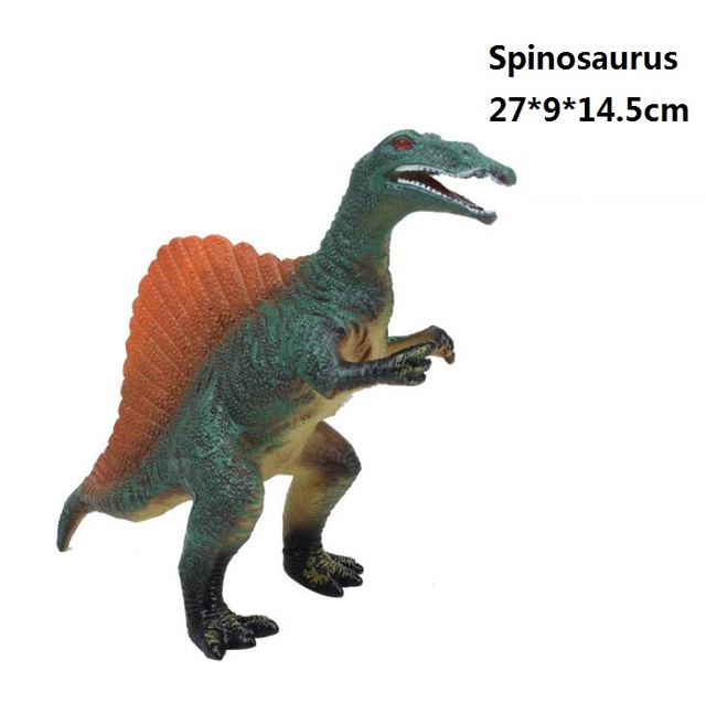 Jurajski Park Zabawki - Model Dinozaurów: Tyranozaur Rex, Spinozaur, Corythosaurus, Brachiosaurus - Prezent dla Dzieci - Wianko - 4