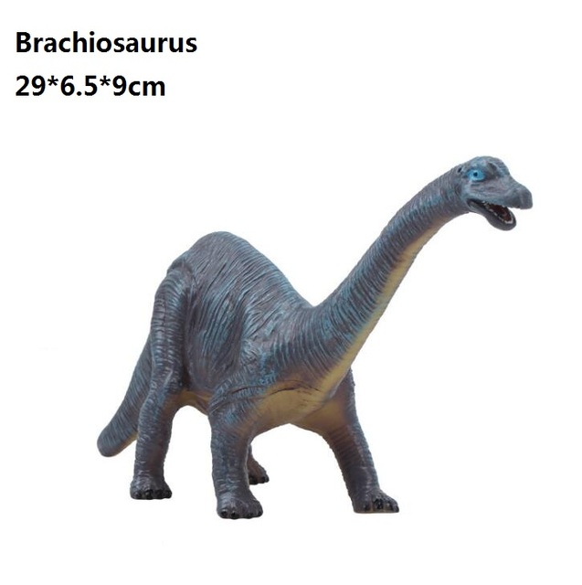 Jurajski Park Zabawki - Model Dinozaurów: Tyranozaur Rex, Spinozaur, Corythosaurus, Brachiosaurus - Prezent dla Dzieci - Wianko - 5