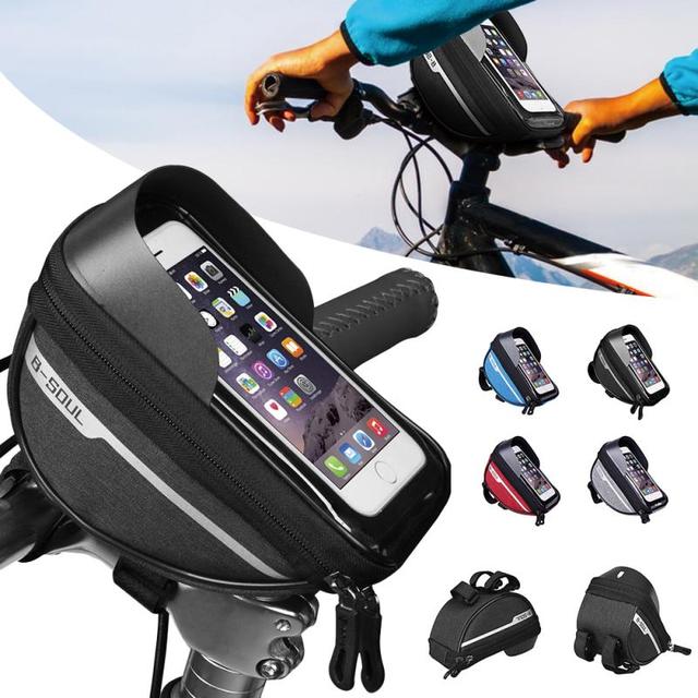 Torba rowerowa na telefon komórkowy do przechowywania wodoodporna z ekranem dotykowym - Wianko - 16
