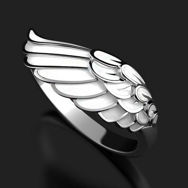 Pierścień biżuteryjny z motylem dla kobiet - Wianko - 2