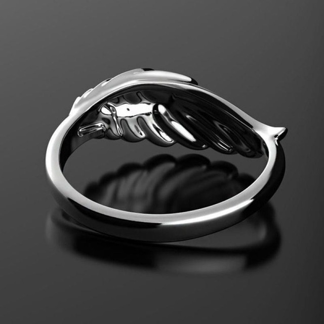 Pierścień biżuteryjny z motylem dla kobiet - Wianko - 6