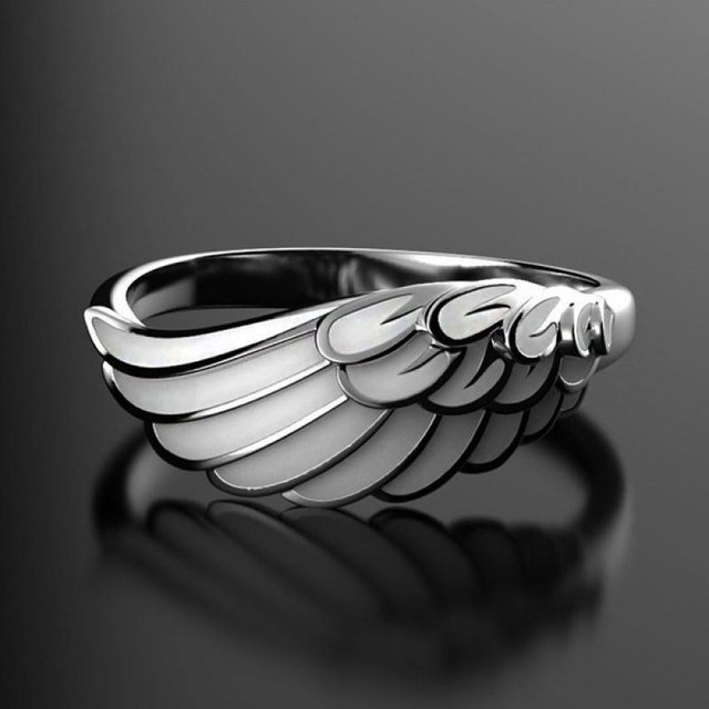 Pierścień biżuteryjny z motylem dla kobiet - Wianko - 5