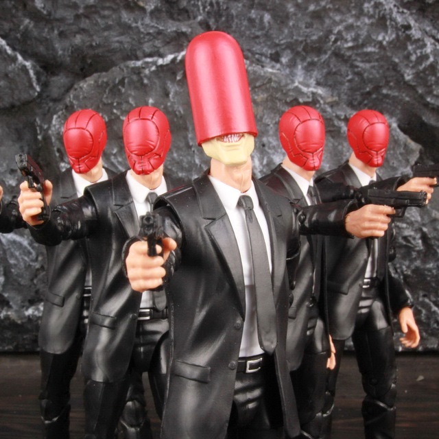 Figurka Joker DCC Red Hood Gang w czarnym garniturze - Model komiksowej zabawki lalki 6 - Wianko - 1