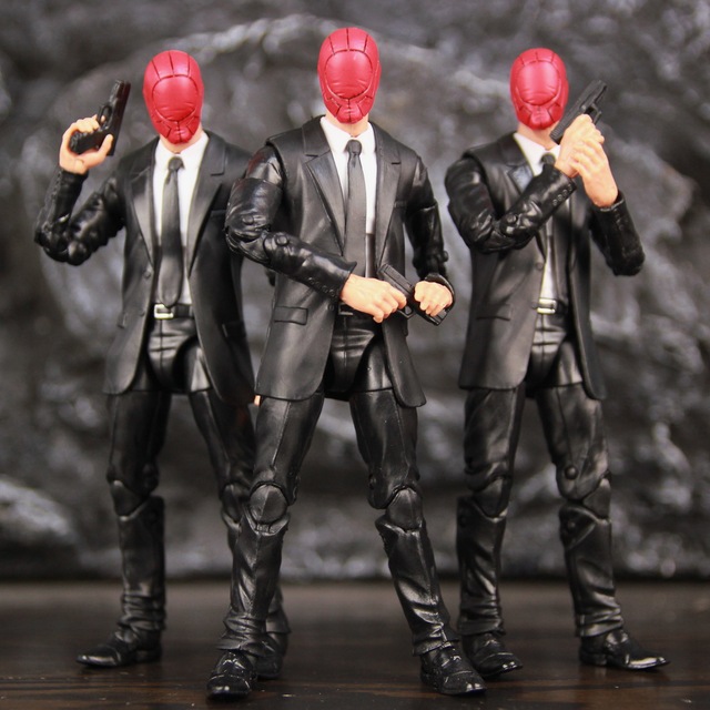 Figurka Joker DCC Red Hood Gang w czarnym garniturze - Model komiksowej zabawki lalki 6 - Wianko - 8